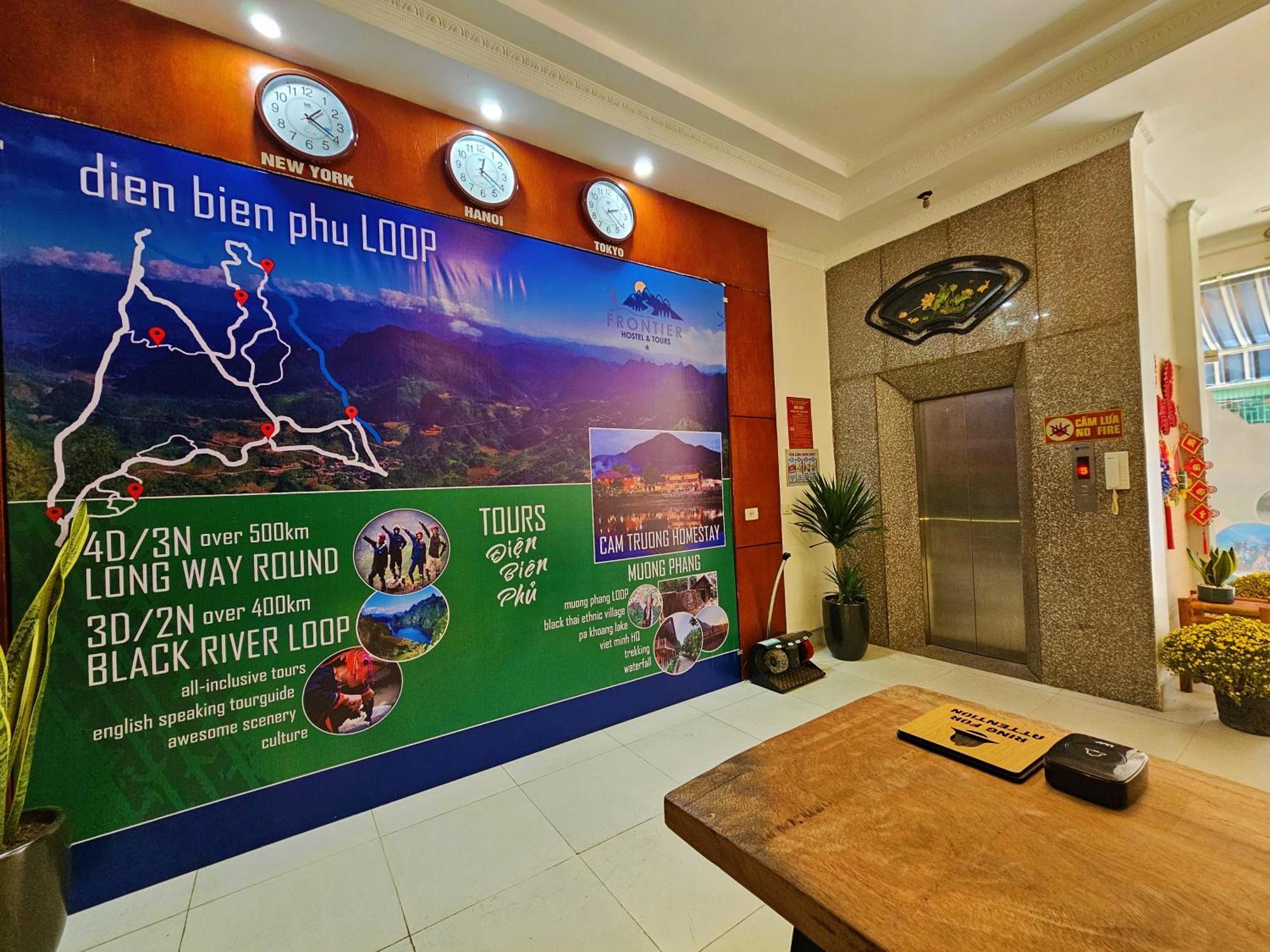 Frontier Hostel & Tours Dien Bien Phu Exterior photo