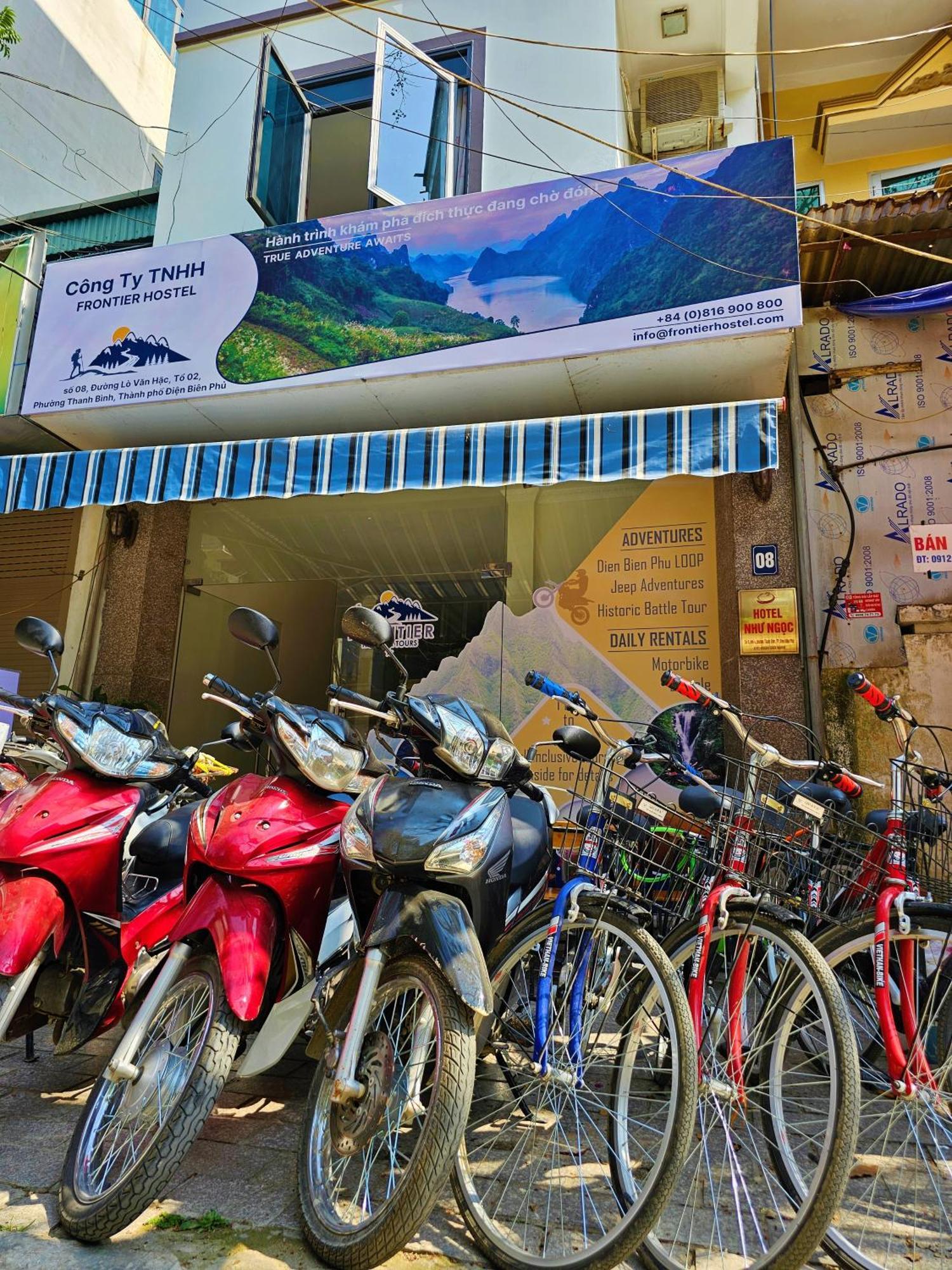 Frontier Hostel & Tours Dien Bien Phu Exterior photo